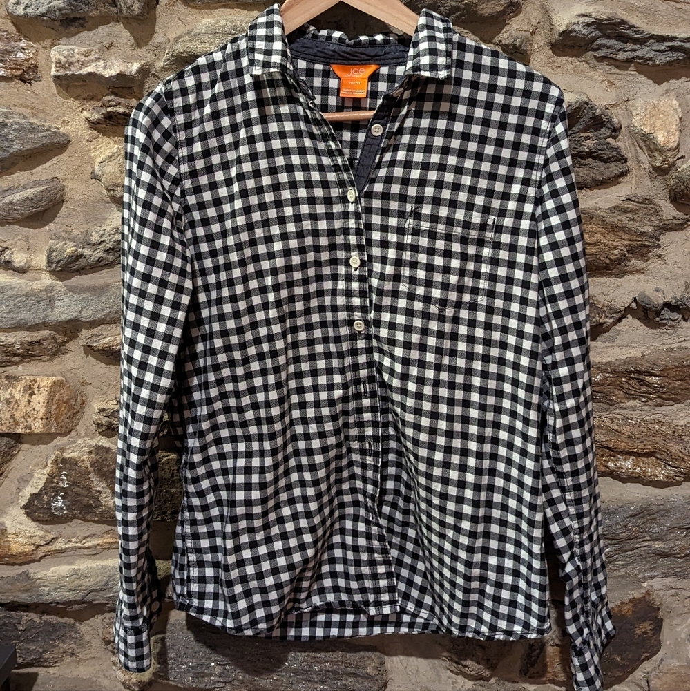 Gingham button down